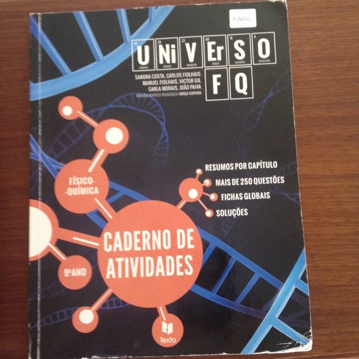 Universo FQ - livro 9º ano - fisico-quimica
