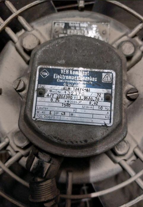 Wentylator przemysłowy, wyciąg dmuchawa  3 fazy VEB