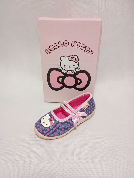 baleriny kapcie szkolne Hello Kitty przedszkolne nr. 24