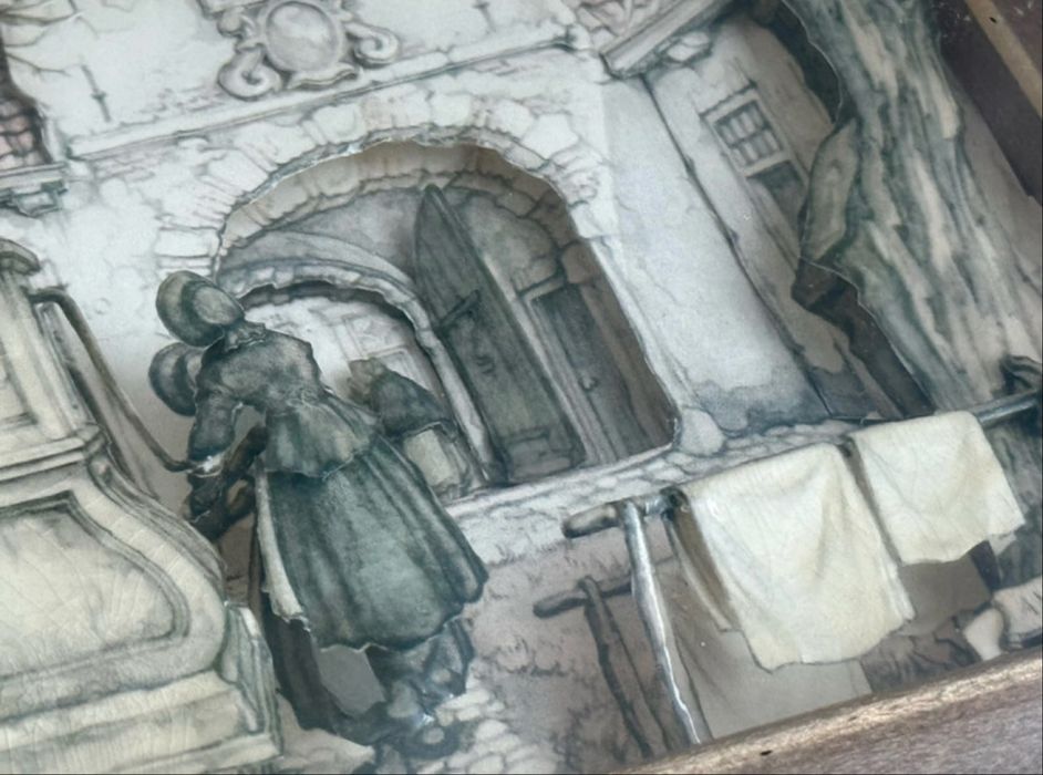 Anton Pieck obraz 3D XIX wiek