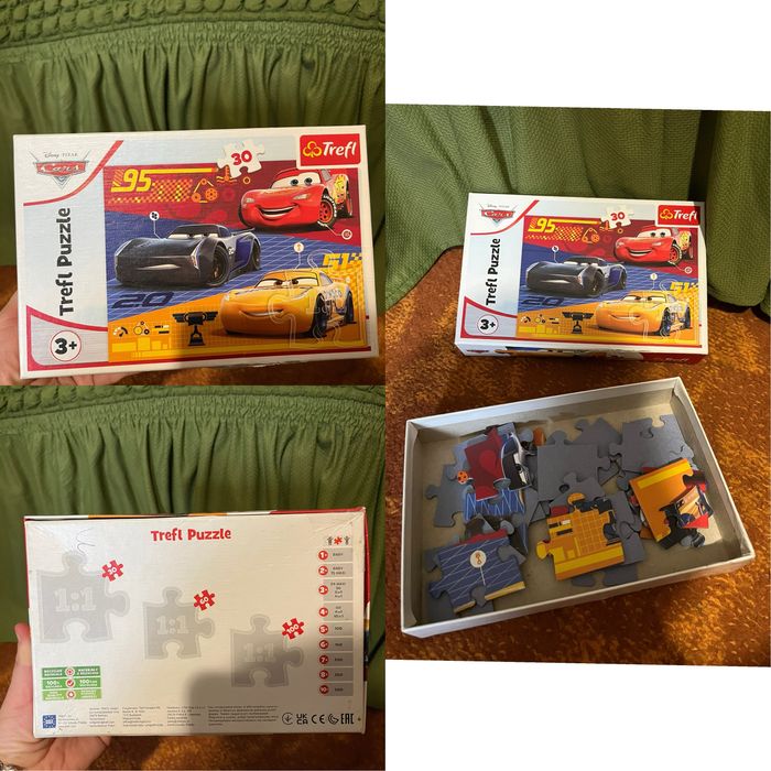 Пазли дитячі різні набори