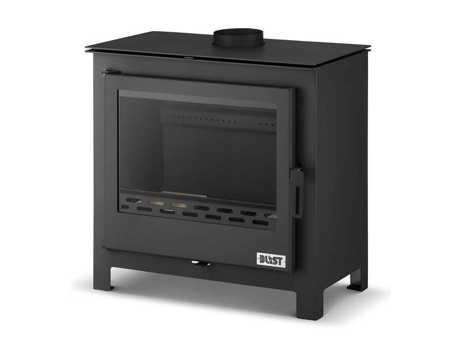 Piec piecyk kominek koza z płaszczem wodnym kocioł BLIST B MAX E 26kW