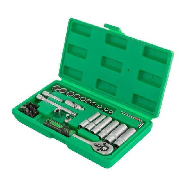 Набор инструментов 36ед головок торцевых, ET-6036SP INTERTOOL