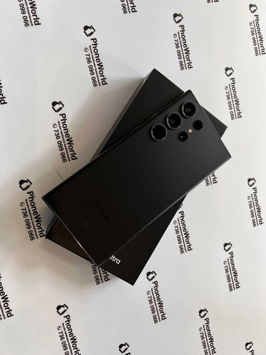 Zadbany Samsung Galaxy S23 Ultra 256GB Czarny Gwarancja PhoneWorld