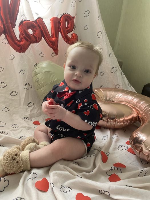 Рубашка боді з бабочкою