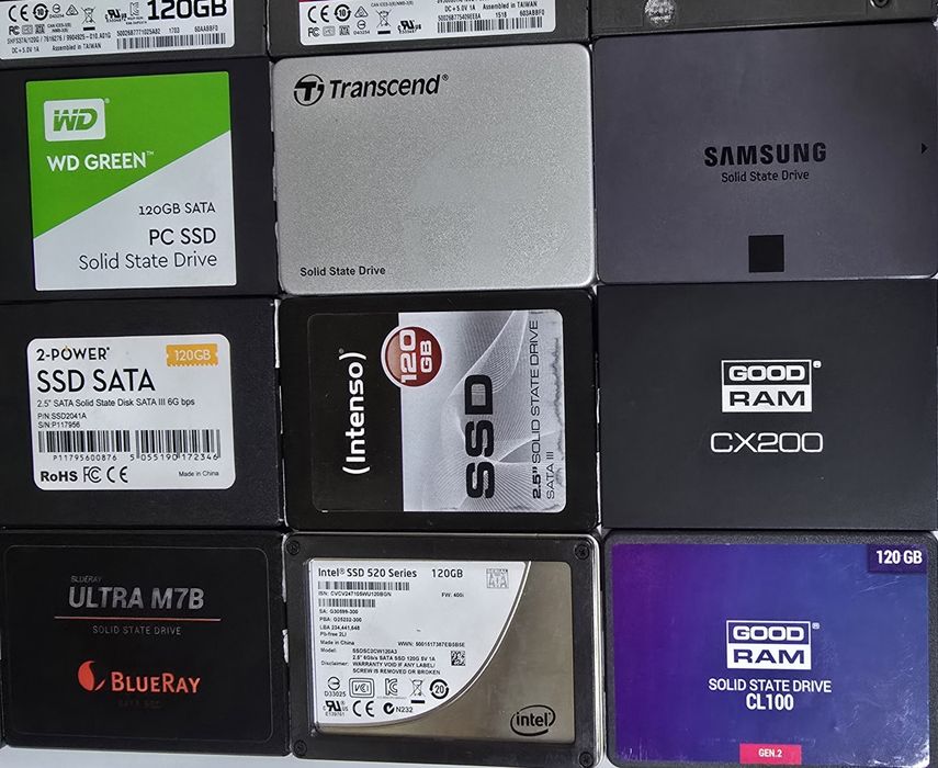 Ssd 120 GB (Várias Marcas)