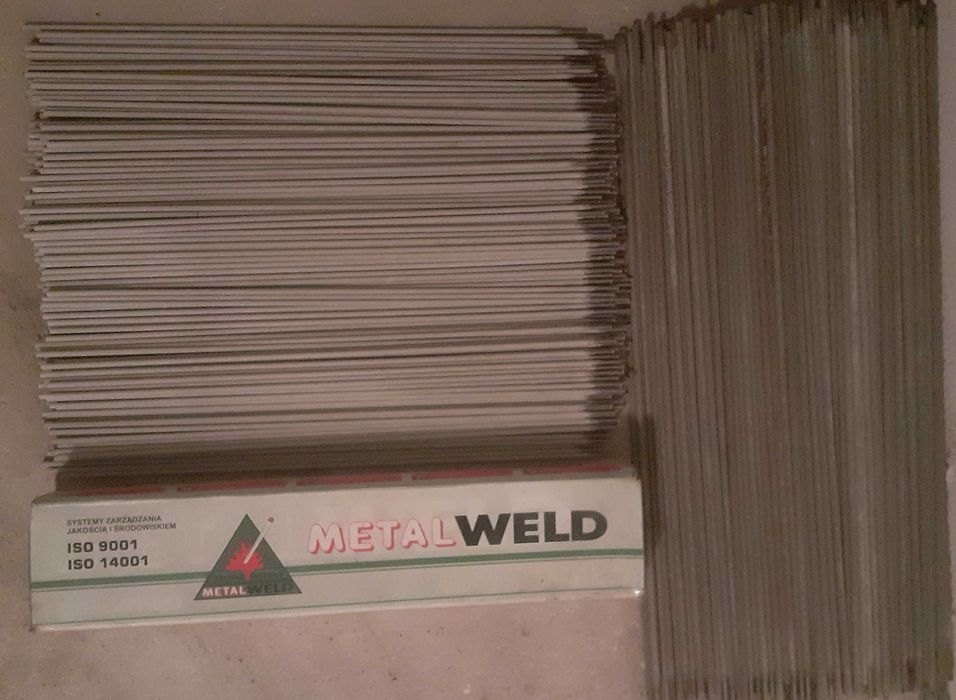 Elektrody spawalnicze Metalweld Baildon - bardzo duża ilość