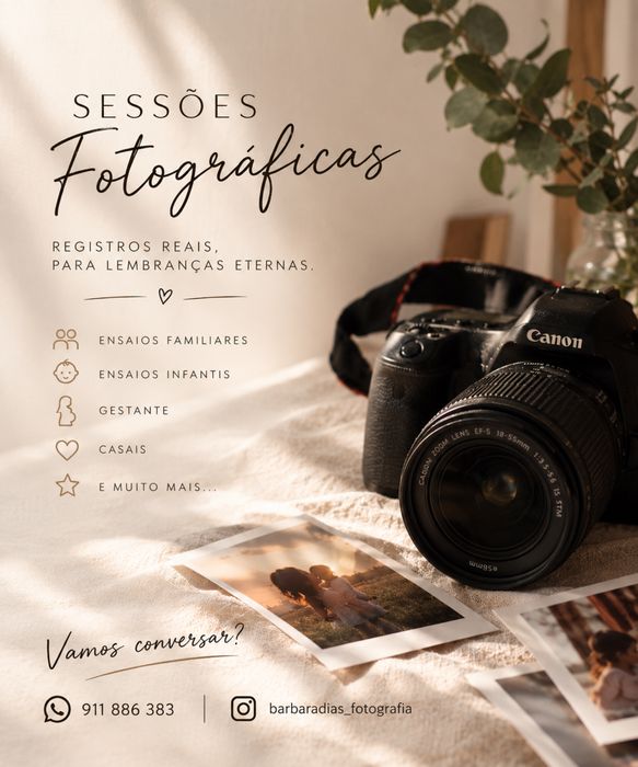 Sessões Fotograficas