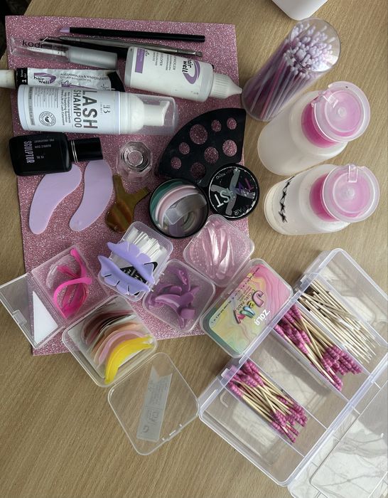 Стартовий набір для майстра ламінування вій / lash-лифтинг