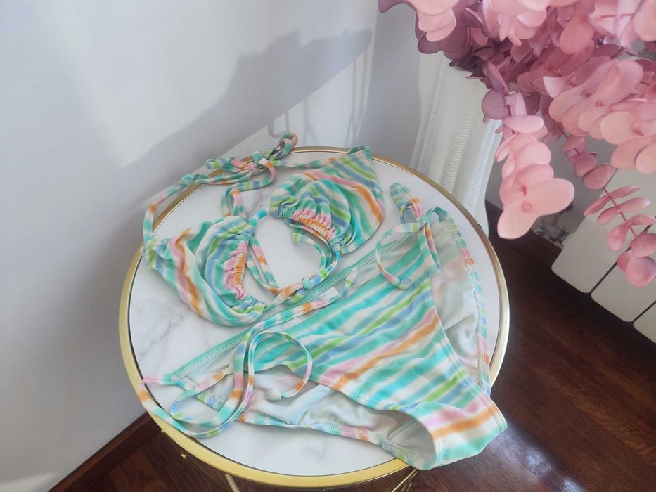 Strój kąpielowy kostium dwuczęściowy