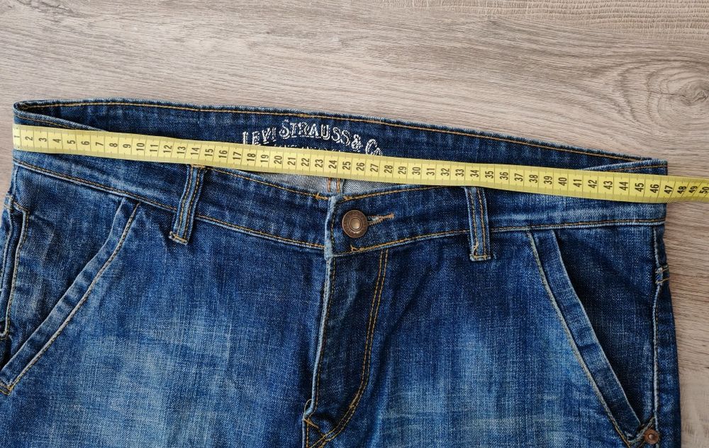 Levi’s 511 Chino Denim / spodnie chino-jeans, rozmiar 32×34