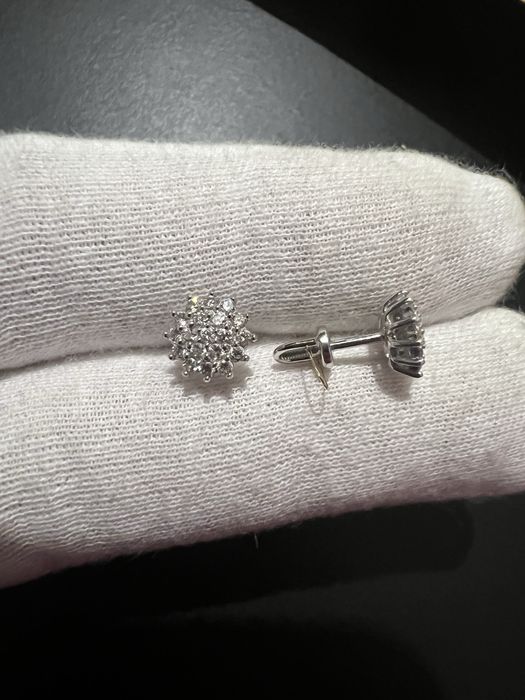 Серьги с бриллиантами