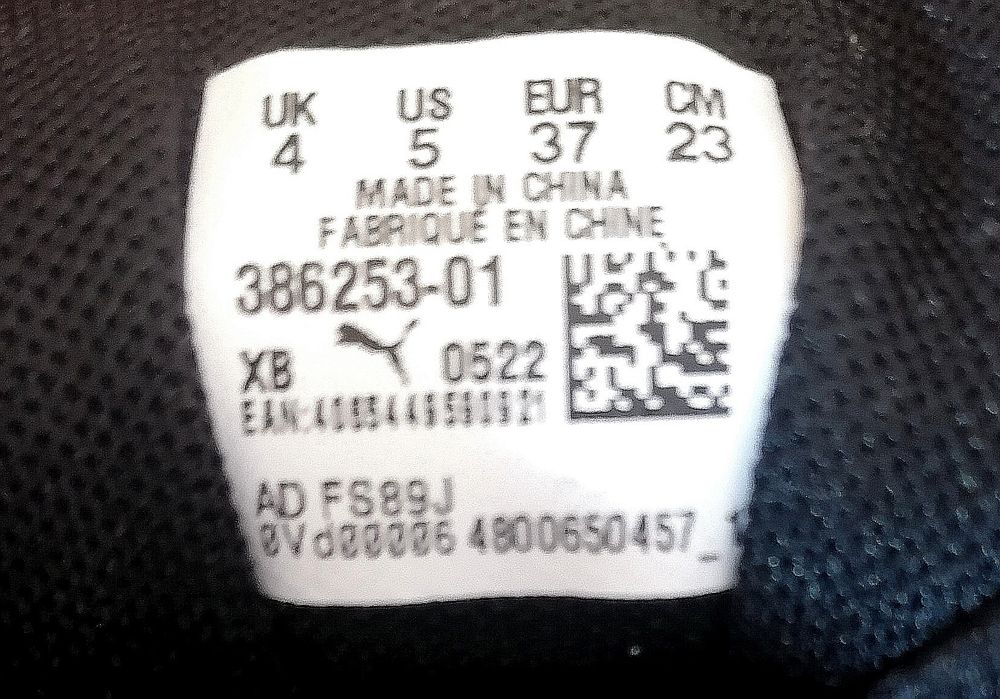 Sapatilhas PUMA 37 originais