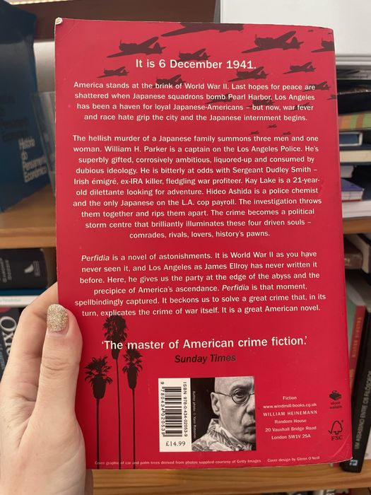 Livro James Ellroy Perfidia