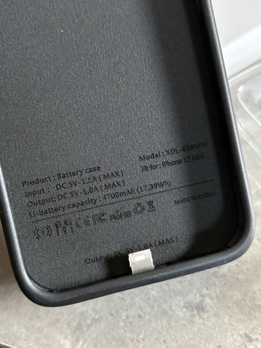 Case / etui z powerbankiem do iphone 12 mini ! Nowy !