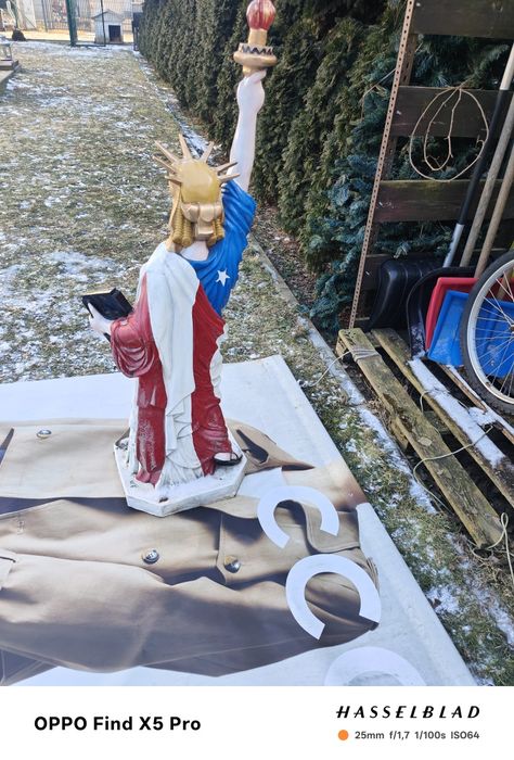 Sprzedam figurę ogrodowa statua wolnosci