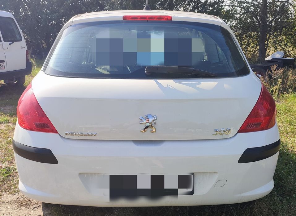 Kompletny tył peugeot 308 t7 3dzwiowy