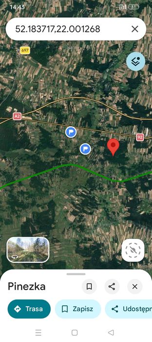 Działka rolna 5600m2 Sionna