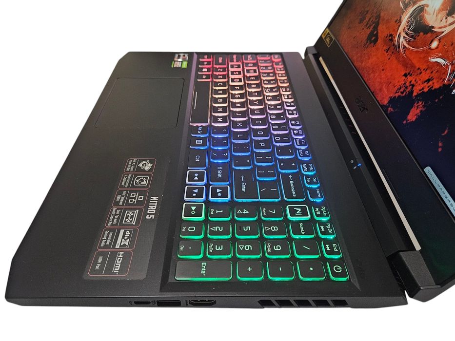 Laptop gamingowy Acer Nitro 5 RTX 3060 Ryzen 5 SSD 512GB RAM 16GB