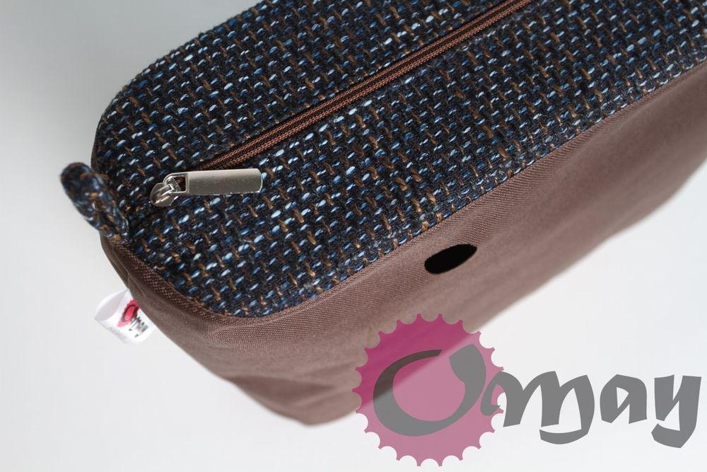 organizer OBAG STANDARD plecionka brązowa elegancka wkład OMAY