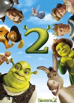 "Shrek" DVDs 1, 2 and 464552223193091121