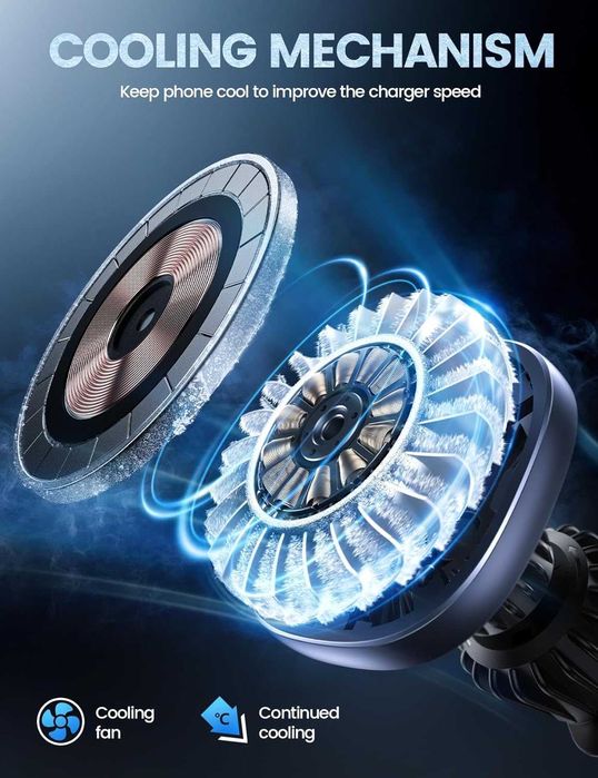 Magnetyczna ładowarka do samochodu Lamicall