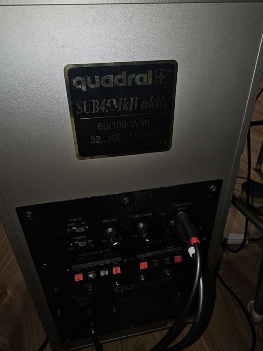 Quadral sub 45 aktiv subwoofer