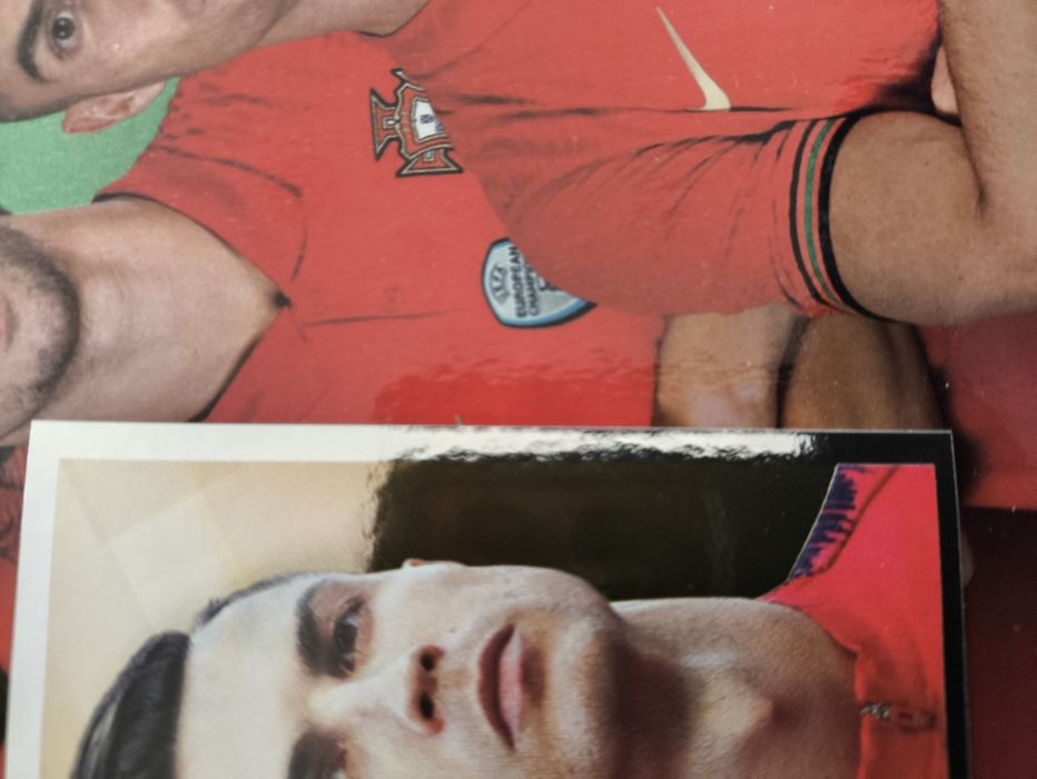 Caderneta nova Fome de Vencer completa com os cromos por colar.