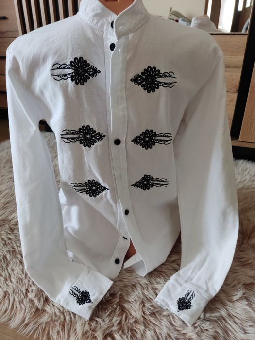 Koszula góralska S Parzenica haft folk