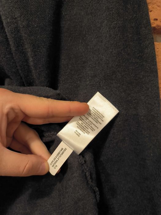 Koszulka Długi Rękaw Polo Ralph Lauren Szara Małe Logo RL