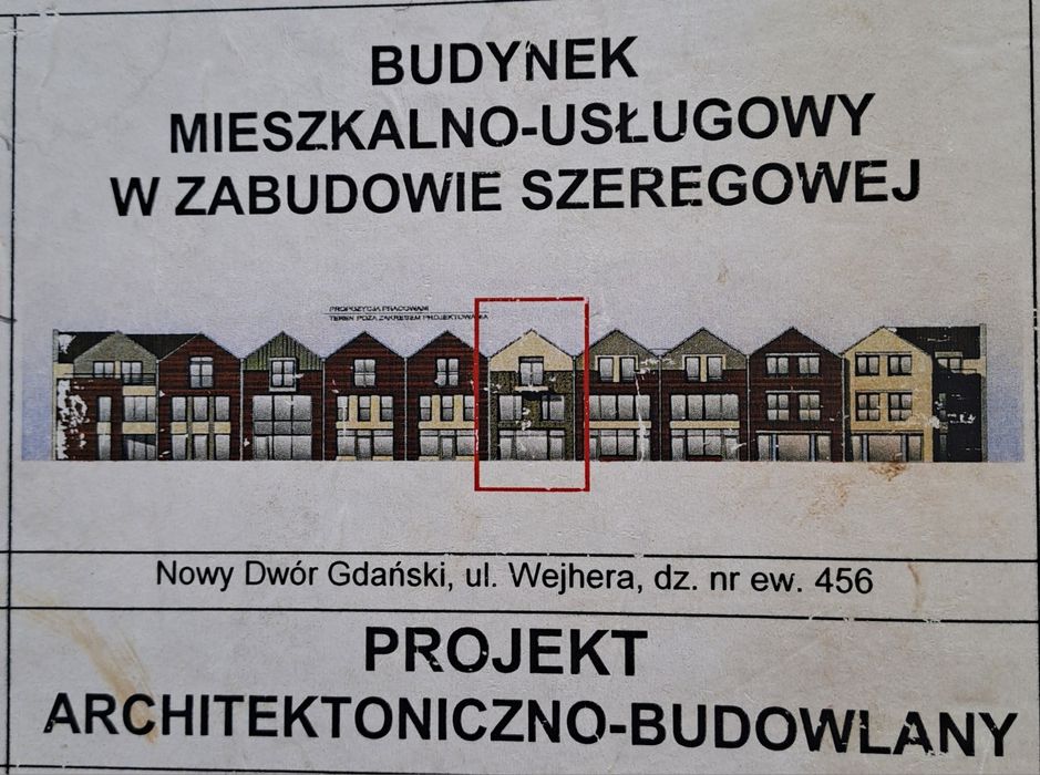 Sprzedam budowę domu usługowo-mieszkalnego