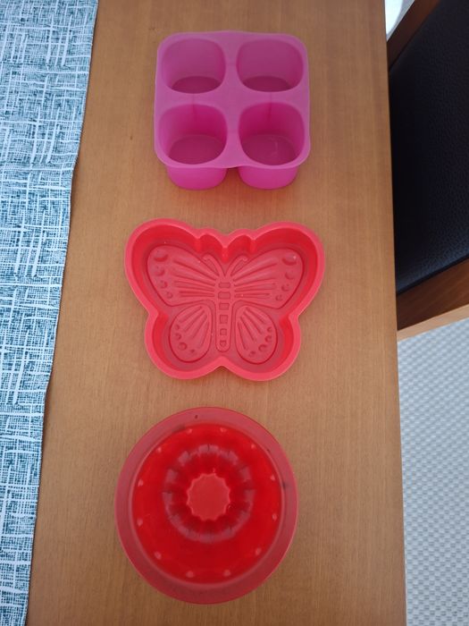 Formas silicone para bolos