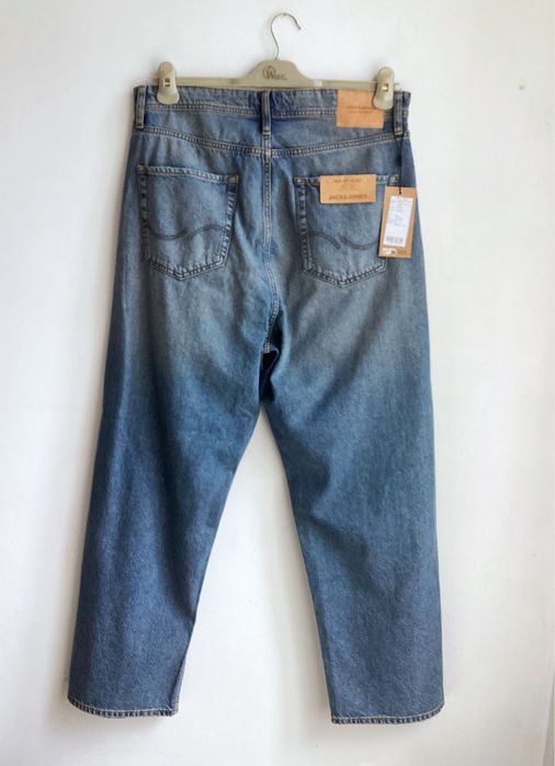 Нові сині чоловічі джинси  баггі Jack & Jones BAGGY / ALEX р.32