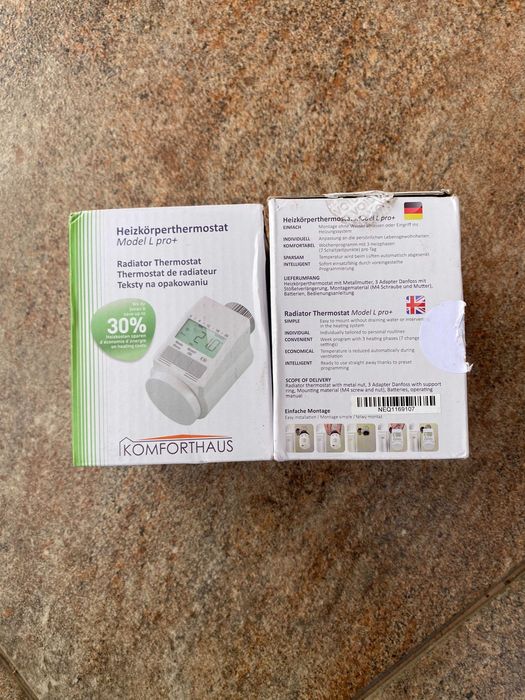 Термостат радіаторний Komforthaus Model L pro+