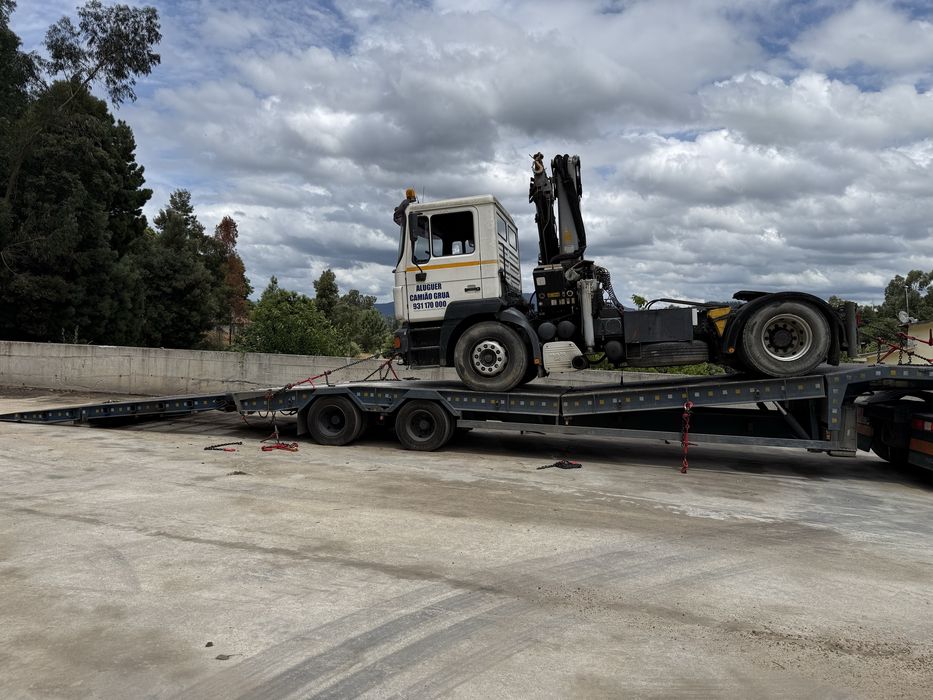 Transporte de Maquinas, Camioes e tratores