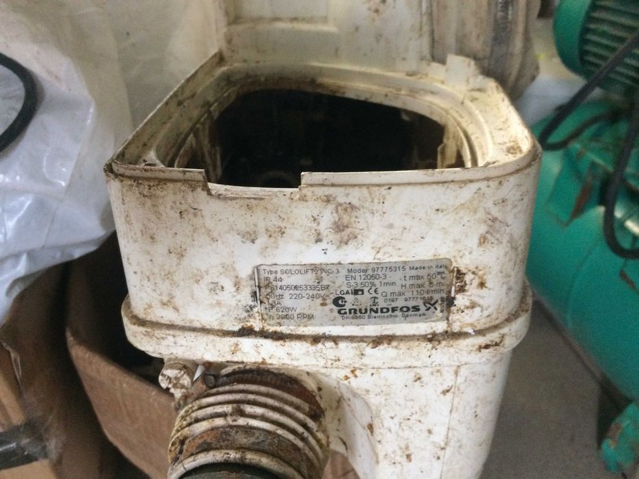 Ремонт и обслуживание насосов,станций SOLOLIFT (Сололифт).Мастерская.