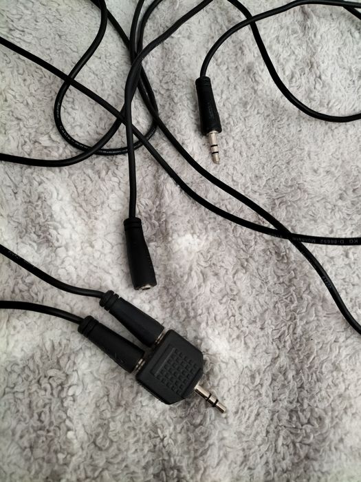 Przedłużacz kabla do głośników słuchawek Hama jack