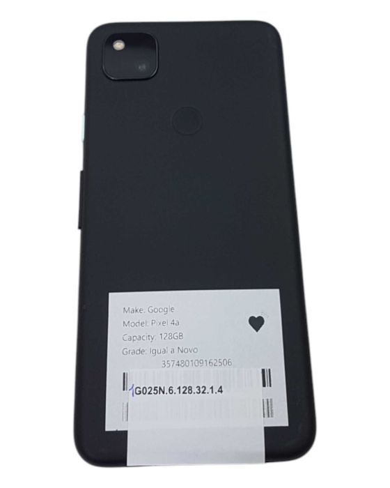 Google Pixel 4a (Várias cores) - 3 Anos de Garantia - *Prestaçoes*