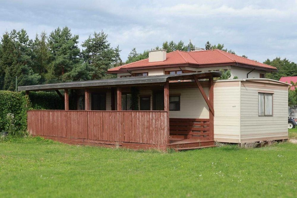Domek holenderski 10 x 3,7 m z dużym zadaszonym tarasem 24 m² | Zadbany | Wyposażony