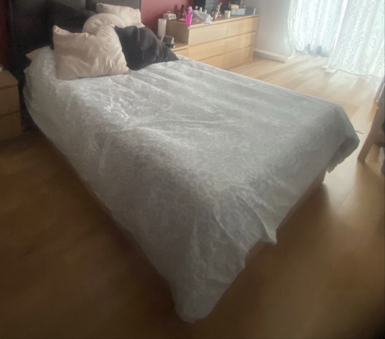 Cama de Casal Molaflex Base Wood 25 Sapateira