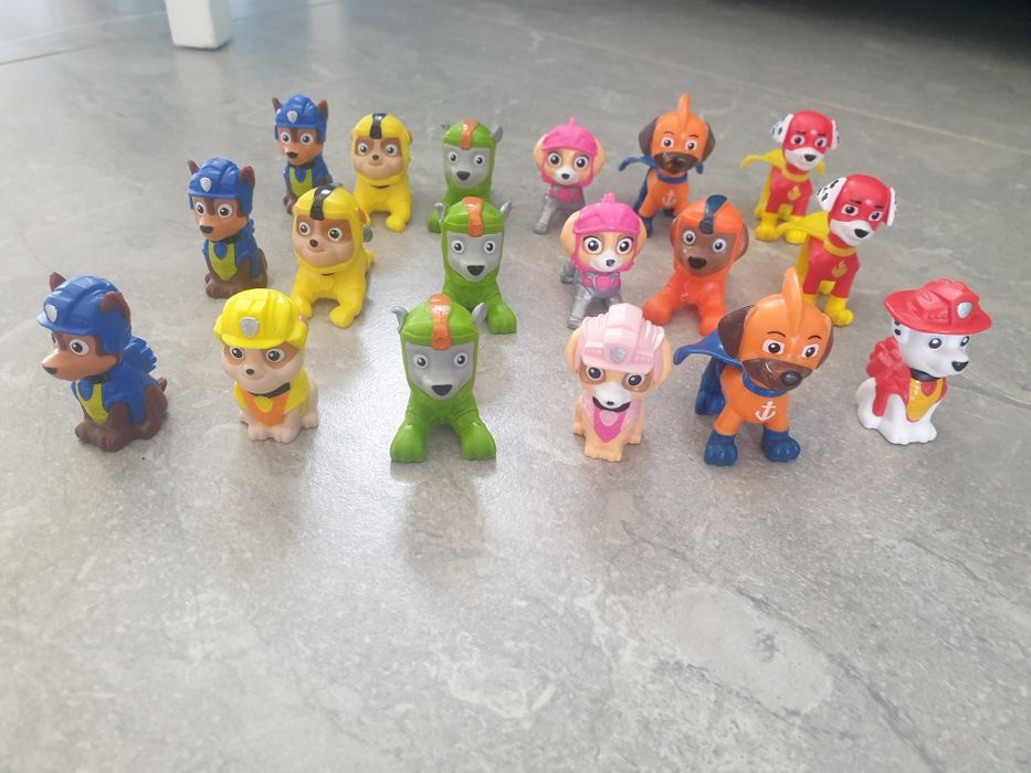 Zestaw psi patrol figurki