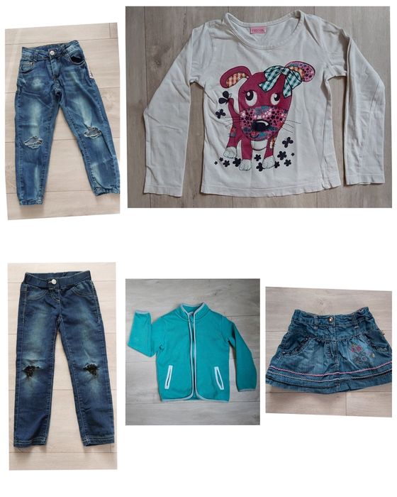 zestaw ubranek dla dzieci 4-6 lat, 98/104