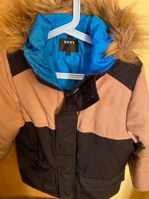 Kurtka dkny 134 cm parka zimowa !