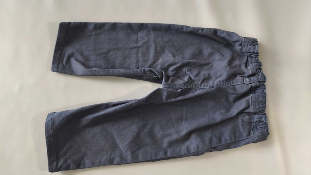 Spodnie jeansy czarne rurki h&m 80 regulowane