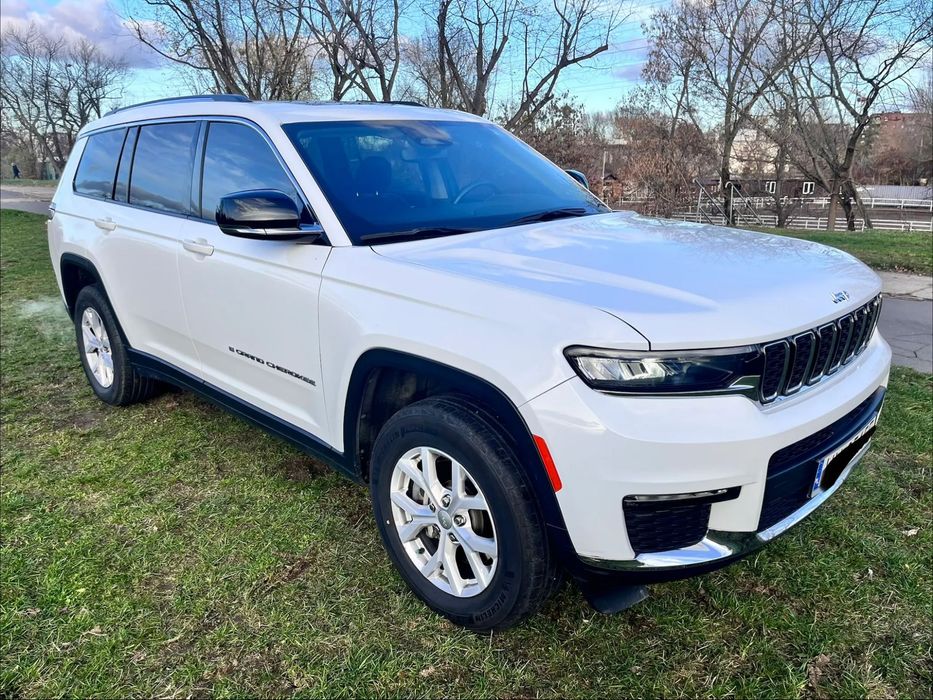 Jeep Grand Cherokee WL 3.6 Limited L Bezwypadkowy 7-Osobowy Dach Skóra Kamery