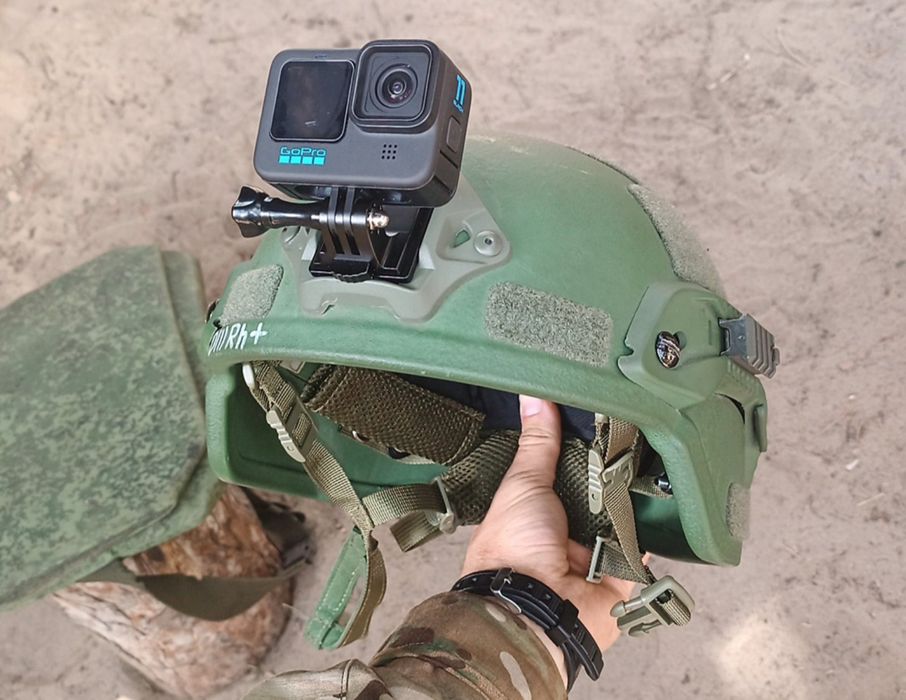 Кріплення для екшн камер GoPro на шолом, крепление на шлем, каску: 449 ...