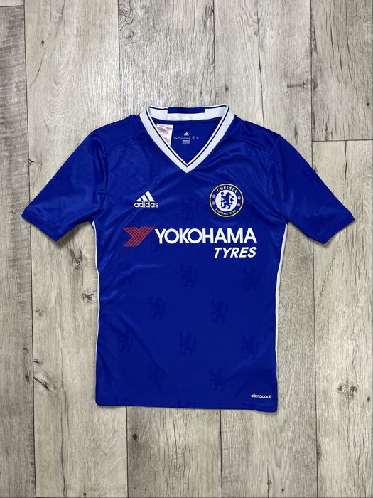 Adidas Chelsea футбольная форма 13-14 лет 164 см подростковая синяя