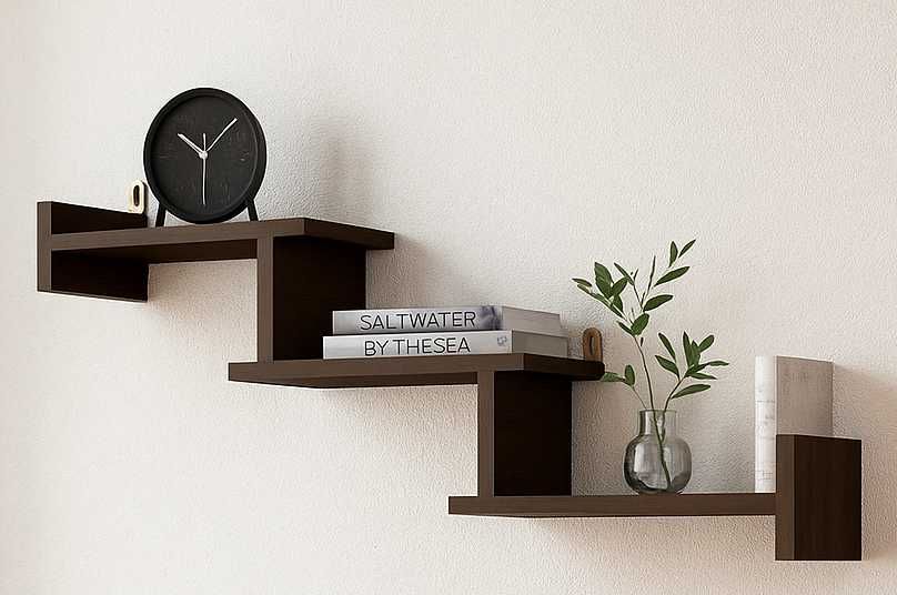 Настінна полиця /полка/ стелаж для книг і декору | Під замовлення