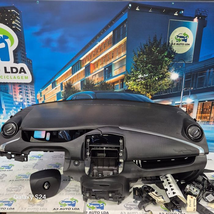 Tablier completo com kit de airbags Renault Zoe 2016
