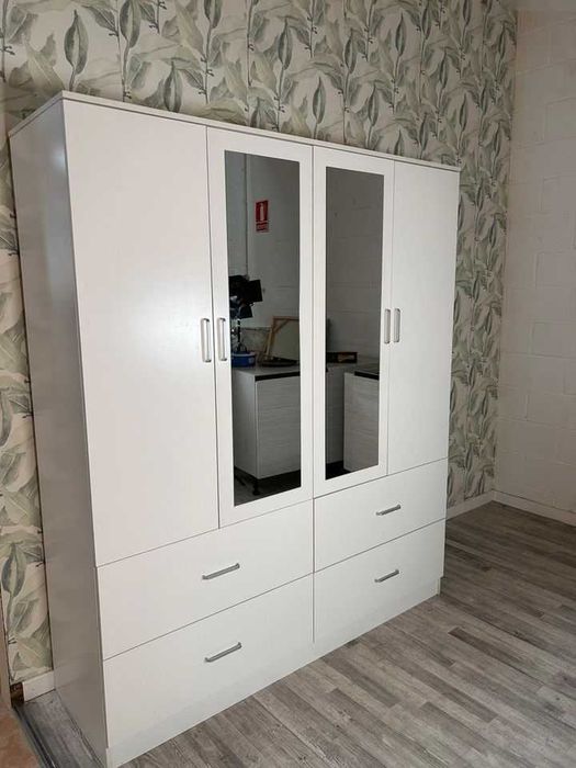 LIQUIDAMOS ROUPEIROS NOVOS COM 4 PORTAS ENVIO GRATIS PAGA NA CASA